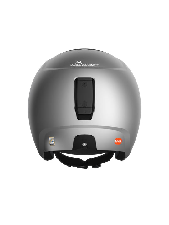 Załaduj obraz do przeglądarki galerii, Kask narciarski POC Skull Dura Jr Marco Odermatt Ed. - Argentite Silver