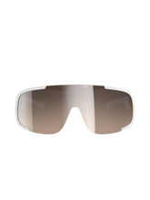 Załaduj obraz do przeglądarki galerii, Okulary rowerowe POC Aspire Mid - Hyd. White/Clarity Trail /Partly Sunny Silver