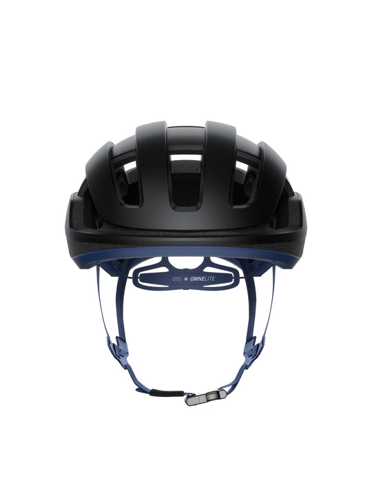 Załaduj obraz do przeglądarki galerii, KASK rowerowy POC Omne Lite Wide Fit - Ur. Black/Lead Blue Matt