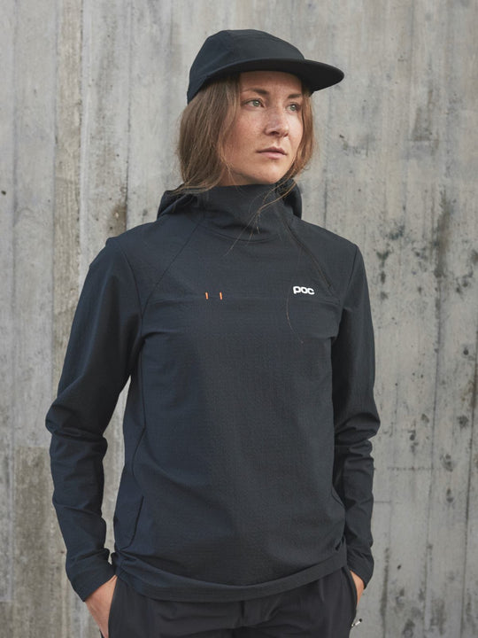 Załaduj obraz do przeglądarki galerii, Bluza POC W's MANTLE THERMAL HOODIE - Ur. Black