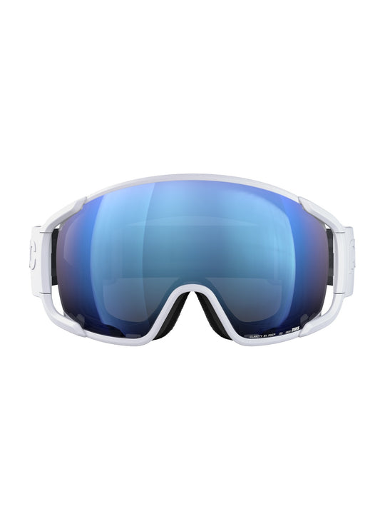 Załaduj obraz do przeglądarki galerii, Gogle narciarskie POC Zonula Wide Fit - Hyd. White/Pt. Sunny Blue