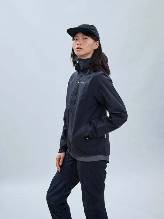 Załaduj obraz do przeglądarki galerii, Kurtka rowerowa damska POC W'S Motion Rain Jacket czarny