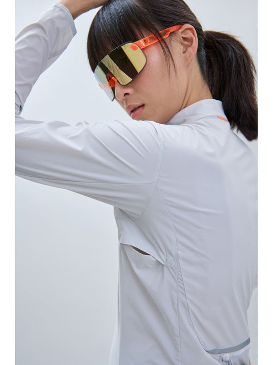 Załaduj obraz do przeglądarki galerii, Kurtka rowerowa POC W's Essential Splash Jacket - Granite Grey