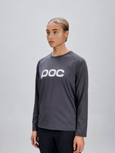Załaduj obraz do przeglądarki galerii, Koszulka rowerowa POC W's Reform Enduro Jersey - Sylvanite Grey