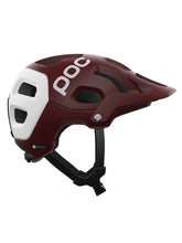 Załaduj obraz do przeglądarki galerii, Kask rowerowy POC TECTAL RACE MIPS - Garnet Red/Hydr. White Matt