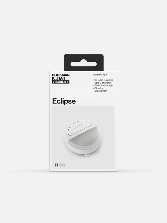 Załaduj obraz do przeglądarki galerii, Lampka rowerowa BOOKMAN Eclipse biały