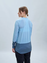 Załaduj obraz do przeglądarki galerii, Koszulka rowerowa POC W's MTB Pure LS Jersey - Mineral Blue/Calcite Blue