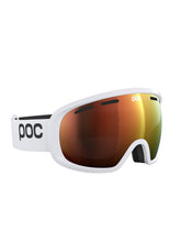 Załaduj obraz do przeglądarki galerii, Gogle narciarskie POC Fovea Wide Fit - Hyd. White/Pt. Sunny Orange
