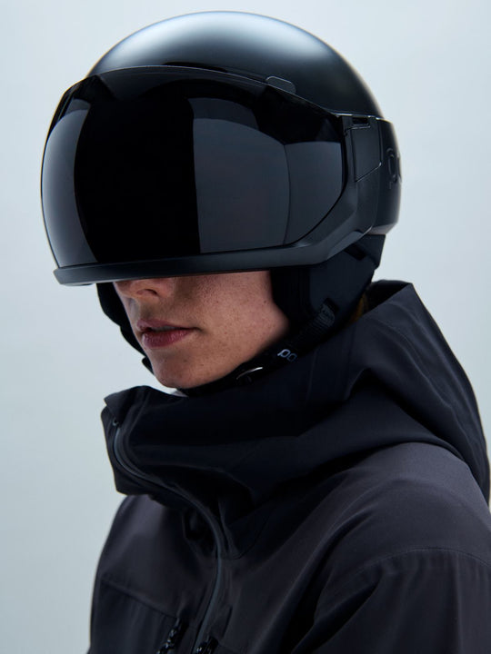 Załaduj obraz do przeglądarki galerii, Kask narciarski POC Levator MIPS - Ura. Black Matt