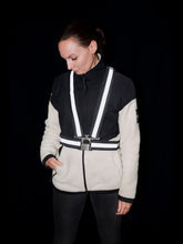 Załaduj obraz do przeglądarki galerii, Szelki rowerowe BOOKMAN Reflective Cross Belt czarny