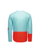 Załaduj obraz do przeglądarki galerii, Koszulka rowerowa POC M's Motion Air L/S Jersey - Lazurite Blue/Carnelian Orange