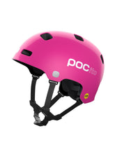 Załaduj obraz do przeglądarki galerii, Kask rowerowy POCito Crane MIPS - Fluo. Pink