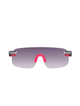 Załaduj obraz do przeglądarki galerii, Okulary rowerowe POC Elicit - Fluo. Pink/Ur. Black Transl. | Clarity Road Violet Gold Mirror cat. 2