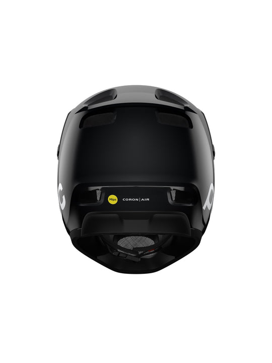 Załaduj obraz do przeglądarki galerii, Kask rowerowy POC CORON AIR MIPS - Ur. Black