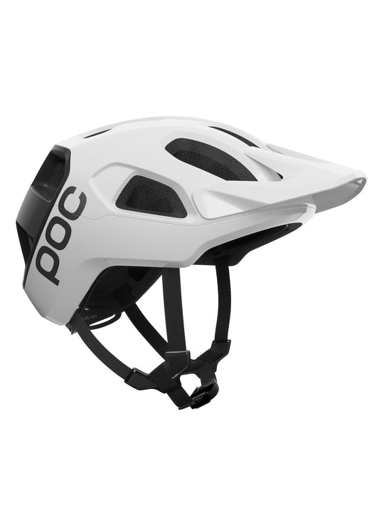 Załaduj obraz do przeglądarki galerii, Kask rowerowy POC Cularis - Hyd. White/Ur. Black Matt w. Logo