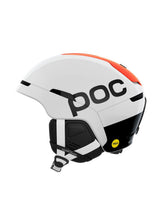 Załaduj obraz do przeglądarki galerii, Kask narciarski POC Obex Connect - Hyd. White/Fluo. Orange AVIP
