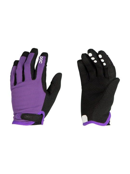 Załaduj obraz do przeglądarki galerii, Rękawice rowerowe juniorskie POC Y's Resistance MTB Adj. Glove Sap. Purple
