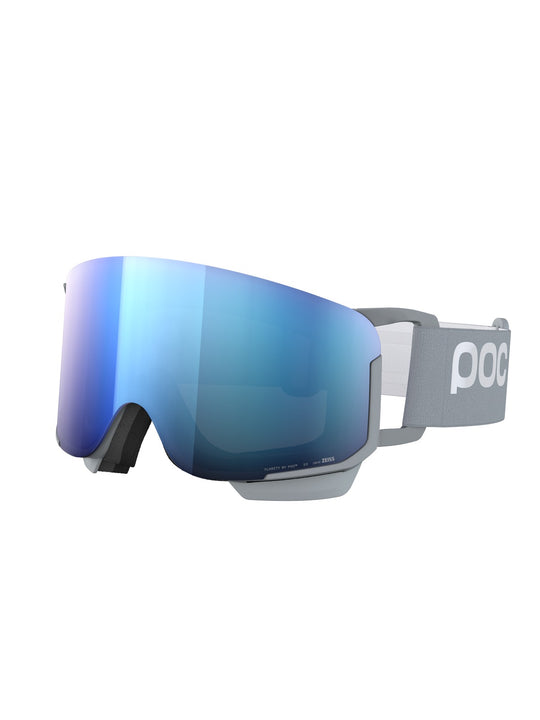 Załaduj obraz do przeglądarki galerii, Gogle narciarskie POC Nexal Mid Wide Fit - Granite Grey/Partly Sunny Blue