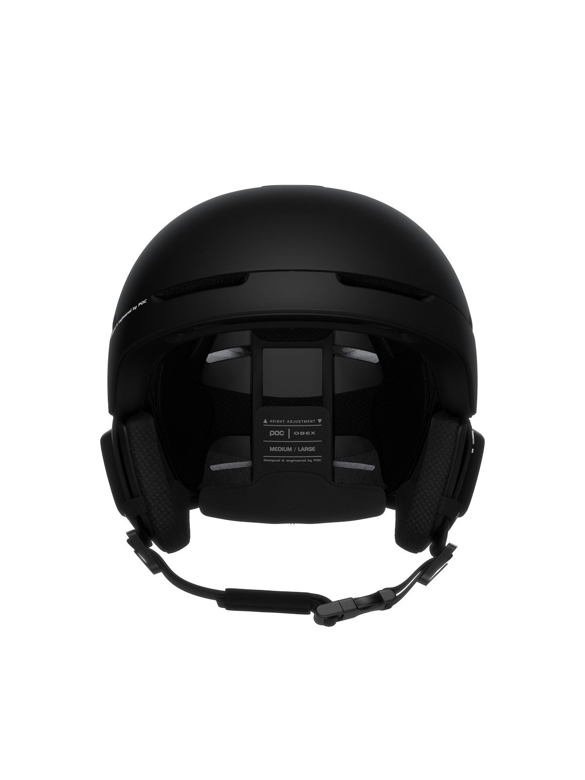 Kask narciarski POC OBEX MIPS COMMUNICATION - Ura. Black Matt