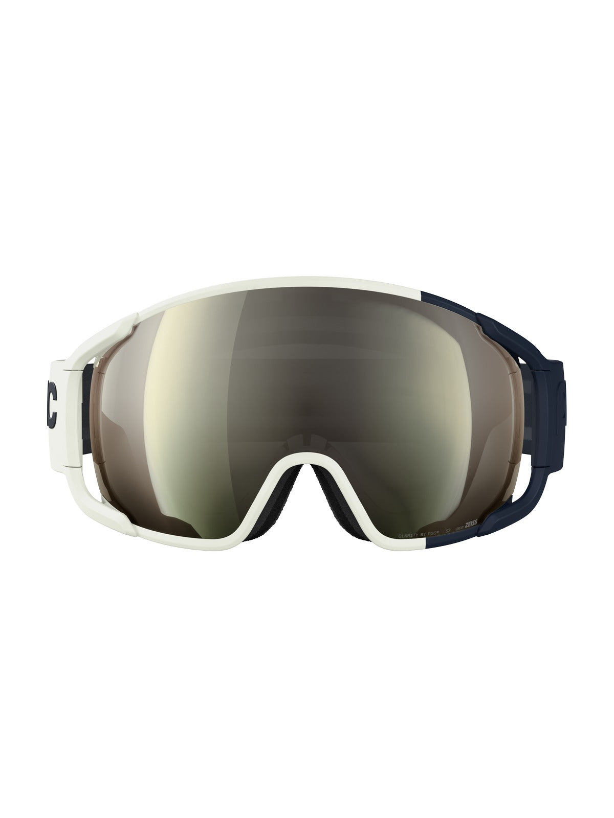 Gogle narciarskie POC Zonula Wide Fit - Bleu/Blanc/Partly Sunny Ivory