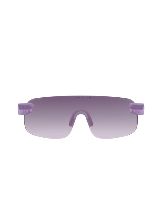 Załaduj obraz do przeglądarki galerii, Okulary rowerowe POC Elicit - Purple Quartz Transl. | Clarity Road Violet Silver Mirror cat. 3
