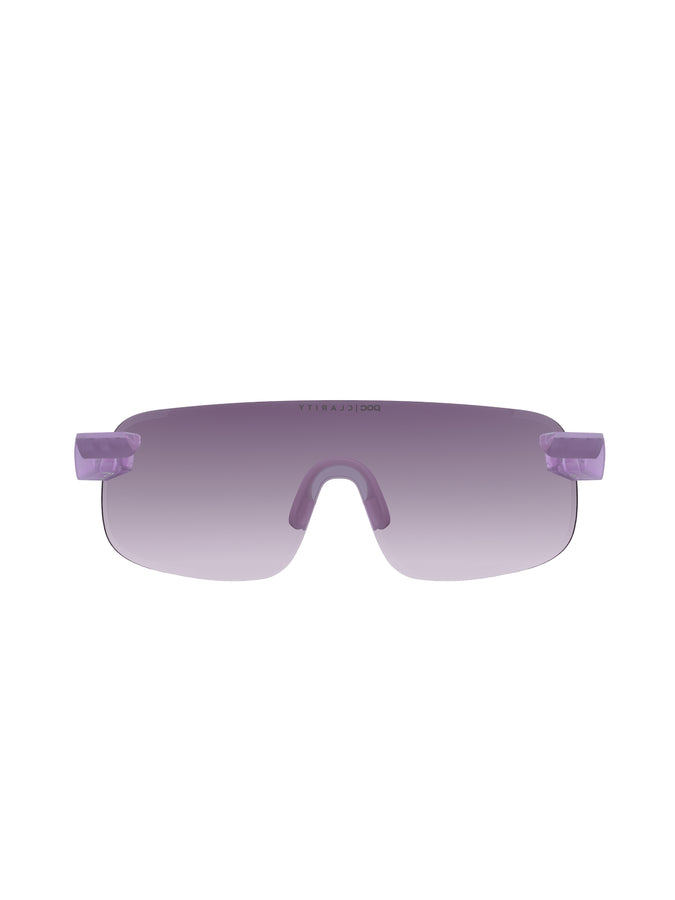 Okulary rowerowe POC Elicit - Purple Quartz Transl. | Clarity Road Violet Silver Mirror cat. 3
