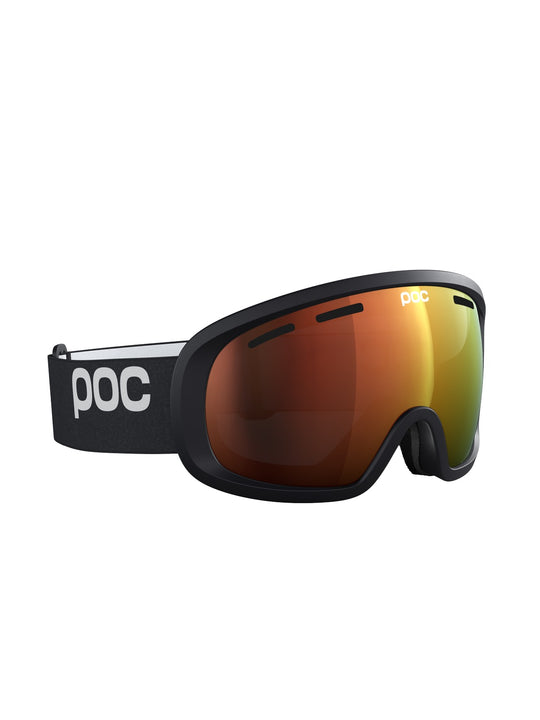 Załaduj obraz do przeglądarki galerii, Gogle narciarskie POC Fovea Mid Wide Fit - Ura. Black/Pt. Sunny Orange - TU - poc warszawa
