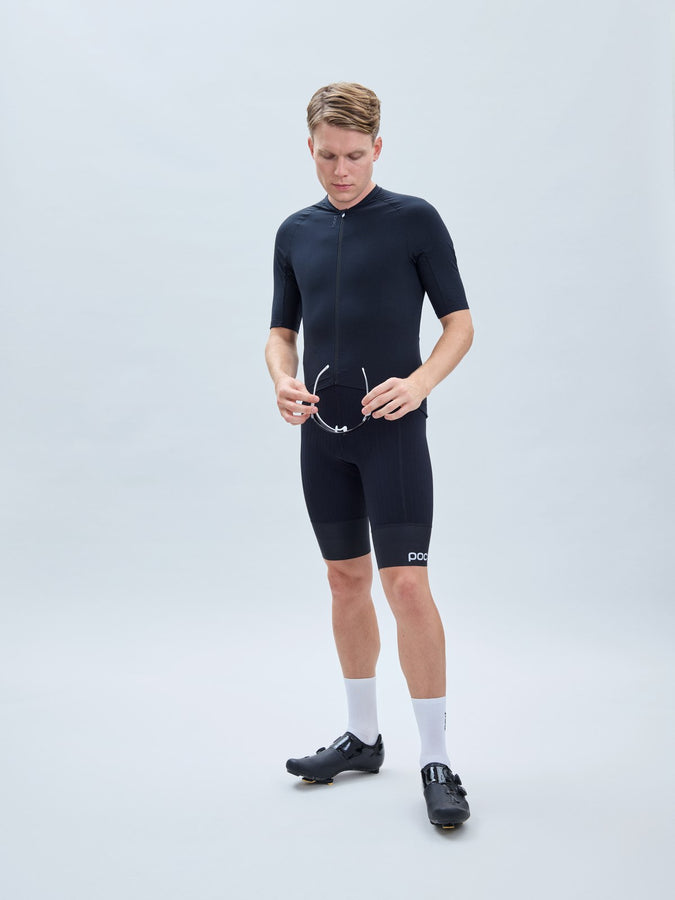Koszulka rowerowa POC męska M’s Raceday Jersey - Ur. Black - poc warszawa