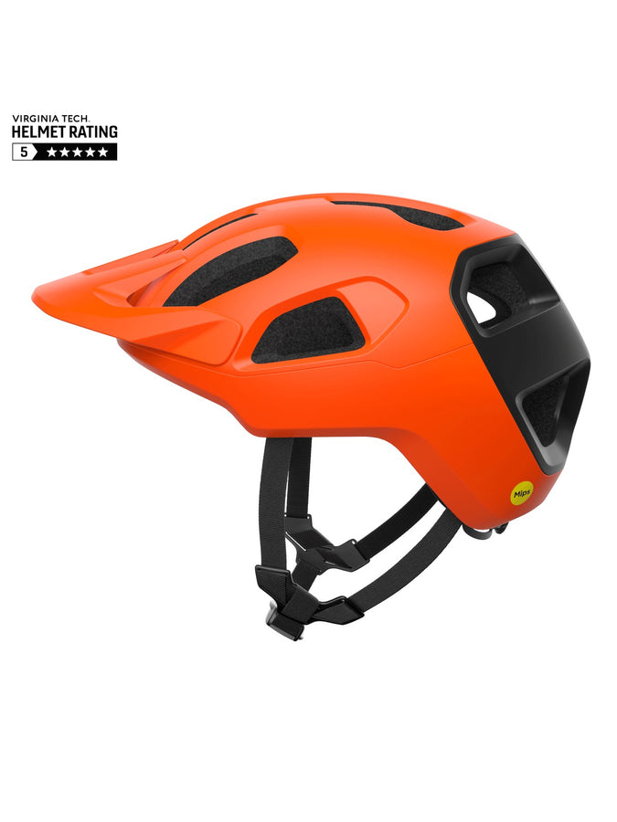 Kask rowerowy POC Cularis - Fluo. Orange Matt/Ur. Black Matt
