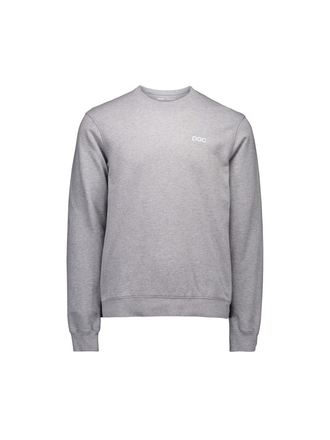 Bluza POC Crew - Grey Melange/Hydr. White