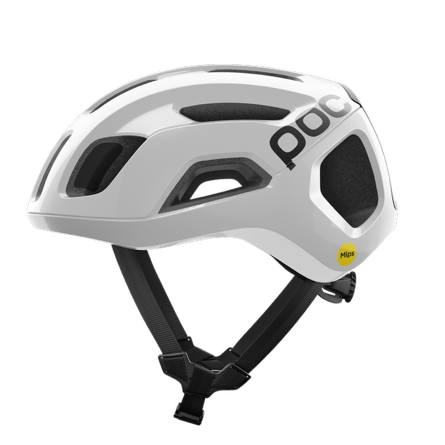 Załaduj obraz do przeglądarki galerii, Kask rowerowy POC Ventral Air Wide Fit MIPS - Hyd. White/Ur. Black Matt w. Logo
