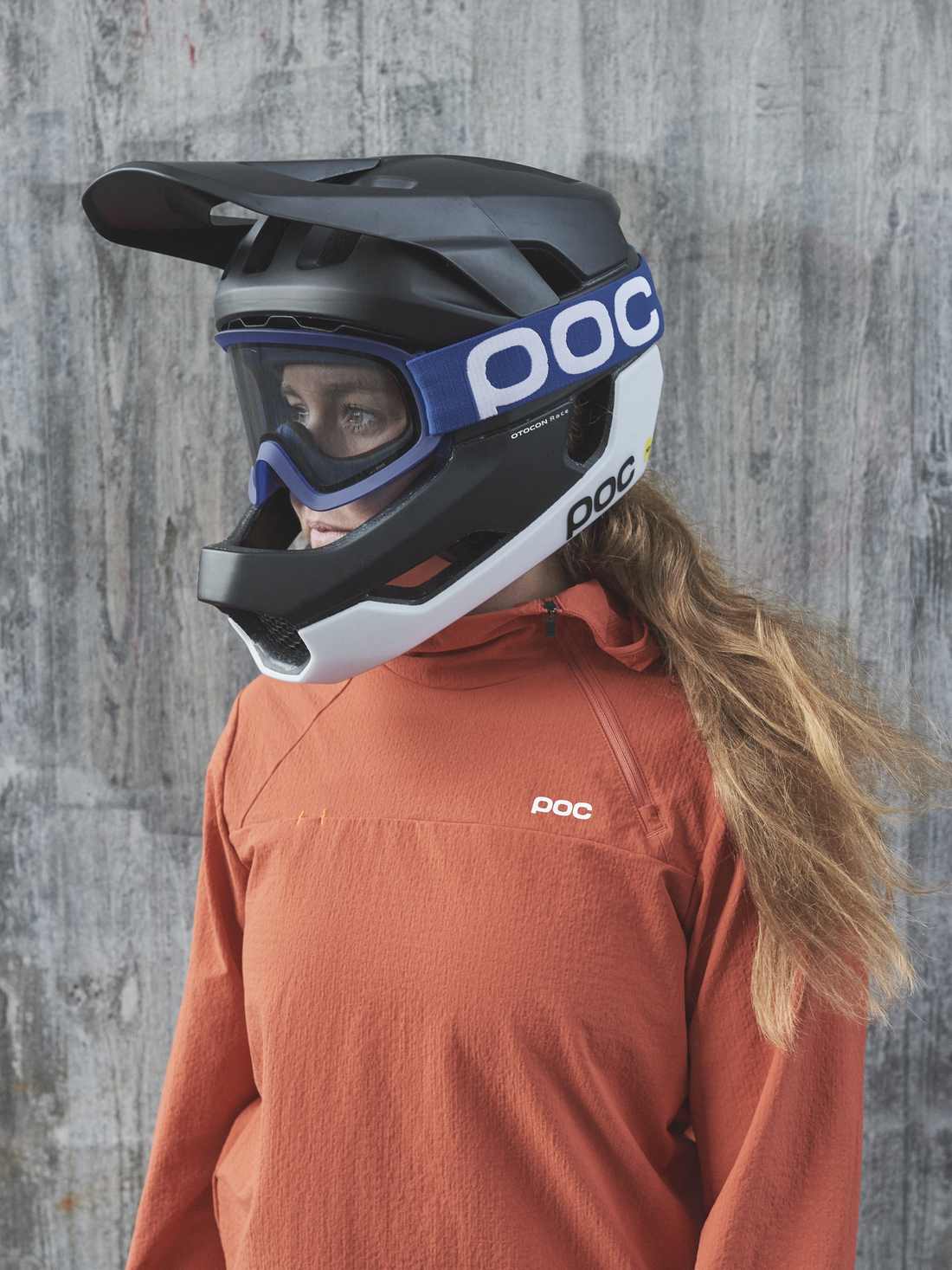 Gogle rowerowe POC ORA - Opal Blue - Grey Cat 1