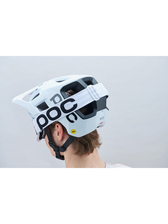 Załaduj obraz do przeglądarki galerii, Kask rowerowy POC KORTAL RACE MIPS - Hydr. White/Ur. Black Matt
