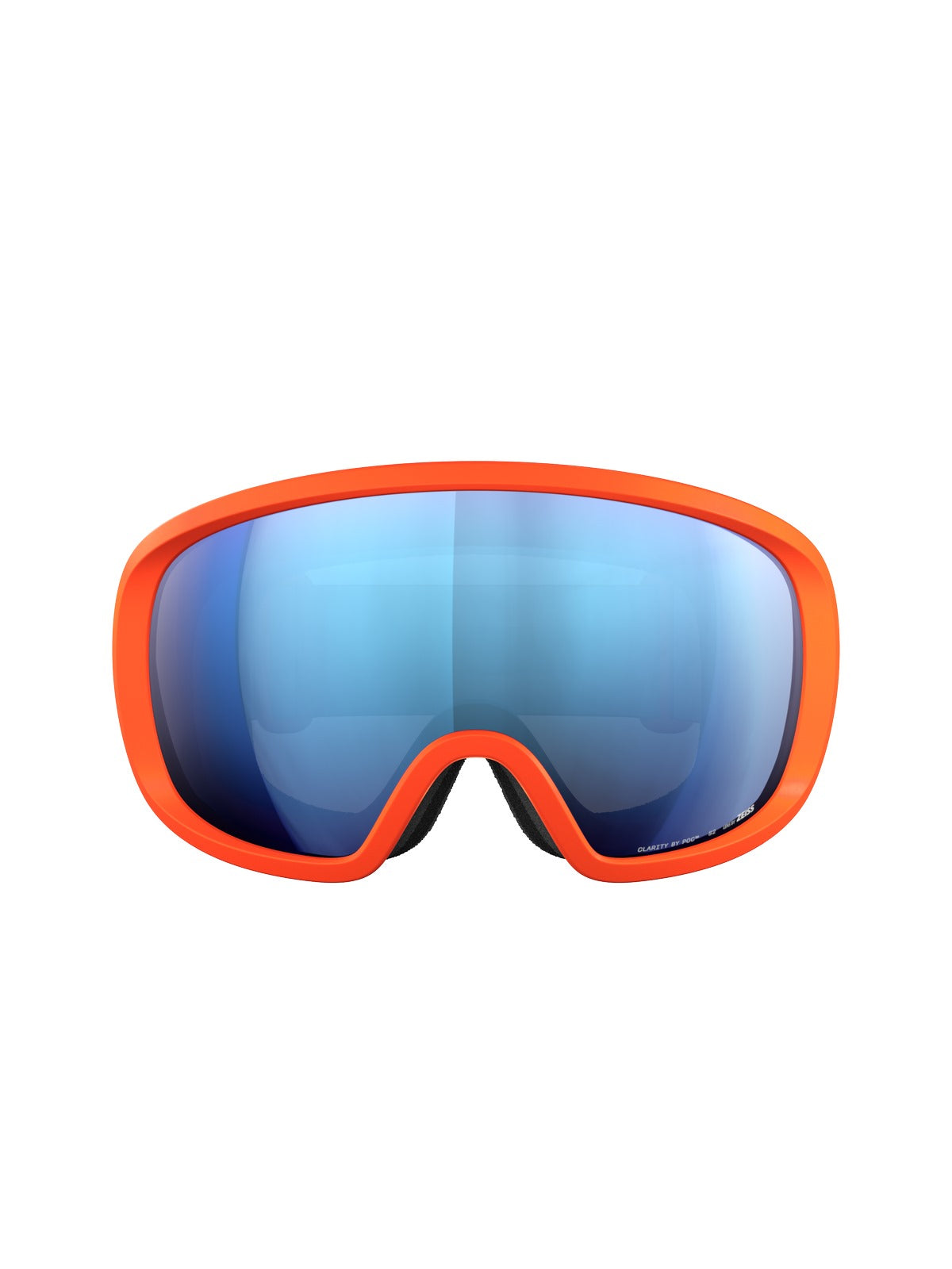 Gogle narciarskie POC Fovea Wide Fit - Zink Orange/Pt. Sunny Blue