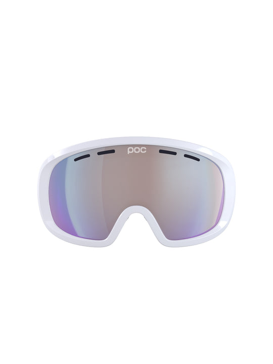 Załaduj obraz do przeglądarki galerii, Gogle narciarskie POC Fovea Mid Clarity Photochromic - Hyd. White/Clarity Photochromic Light Pink/Sky Blue Cat 1-3
