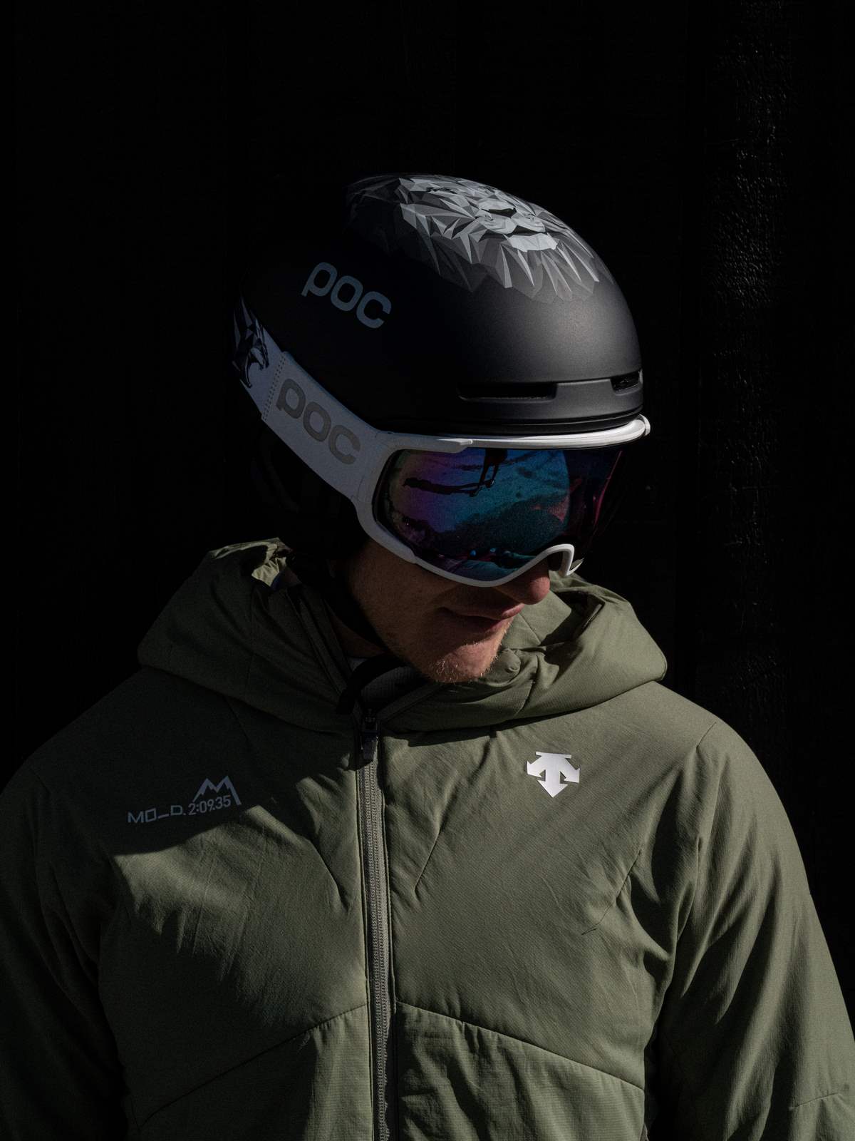 Kask narciarski POC Obex Pure Odermatt Ed. Uran. Black Matt