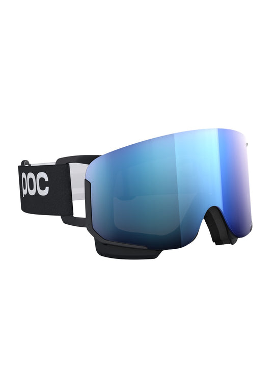 Załaduj obraz do przeglądarki galerii, Gogle narciarskie POC Nexal Wide Fit - Ura. Black/Pt. Sunny Blue
