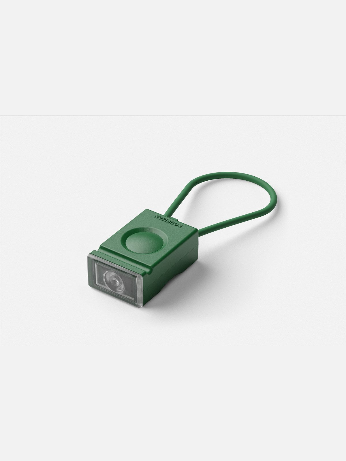 Lampka rowerowa BOOKMAN Block Light Front 50lm zielony
