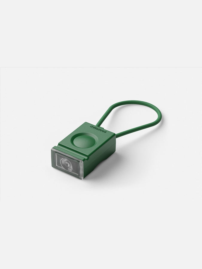 Lampka rowerowa BOOKMAN Block Light Front 50lm zielony