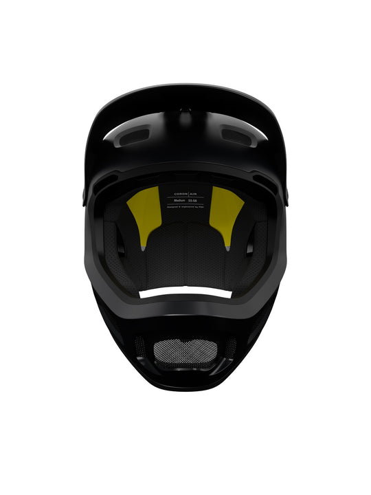 Załaduj obraz do przeglądarki galerii, Kask rowerowy POC CORON AIR MIPS - Ur. Black

