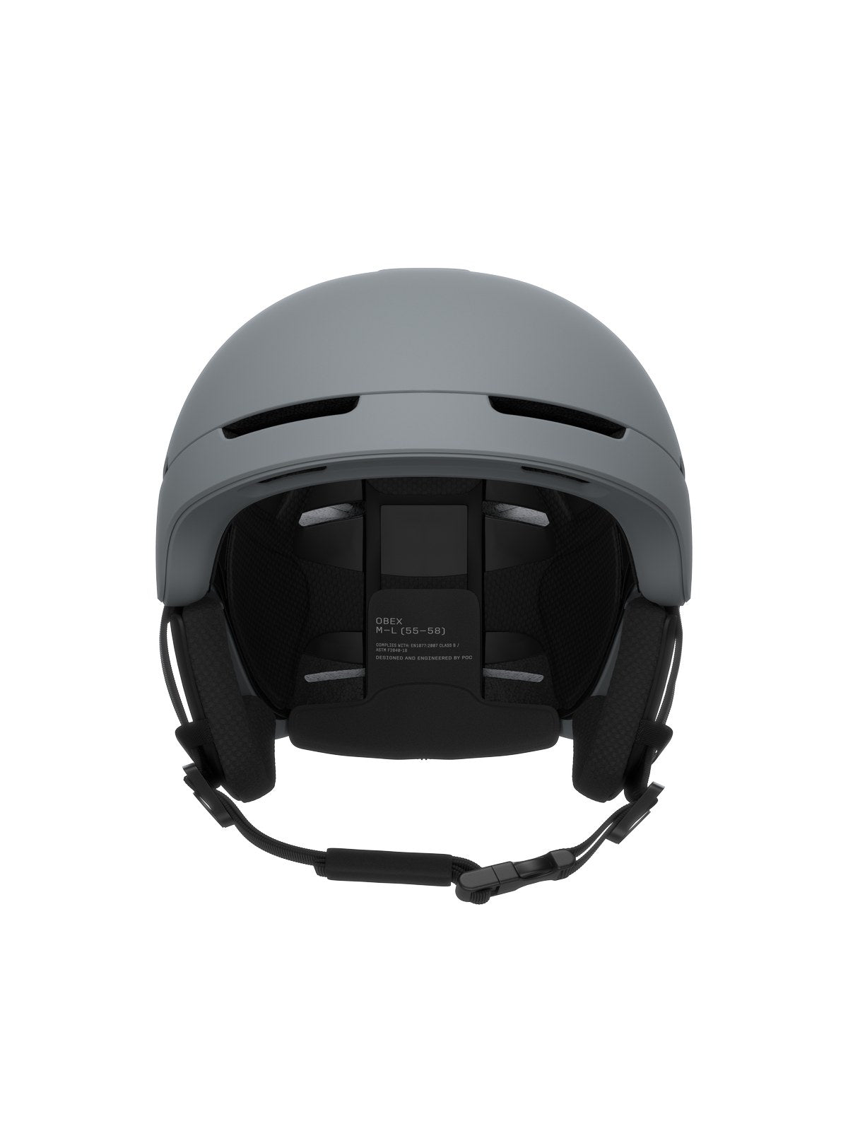 Kask narciarski POC Obex Wide Fit MIPS - Granite Grey Matt