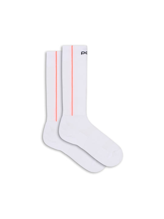 Załaduj obraz do przeglądarki galerii, Skarpety narciarskie POC Race Sock Lite - Hydrogen White
