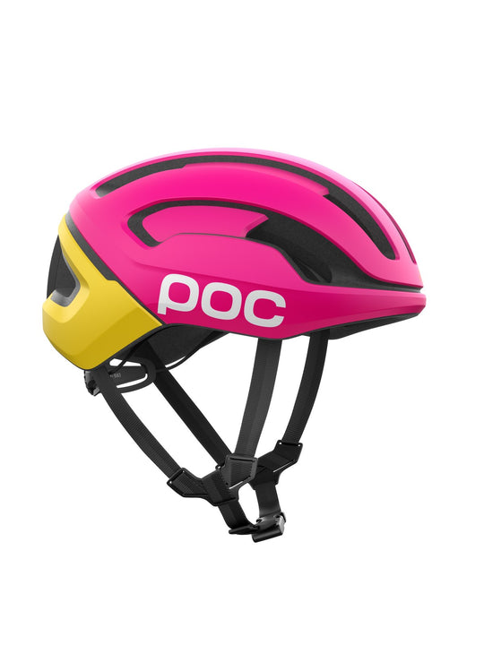 Załaduj obraz do przeglądarki galerii, Kask rowerowy POC Omne Air MIPS - Rhos Red Matt/Citrine Yellow Matt
