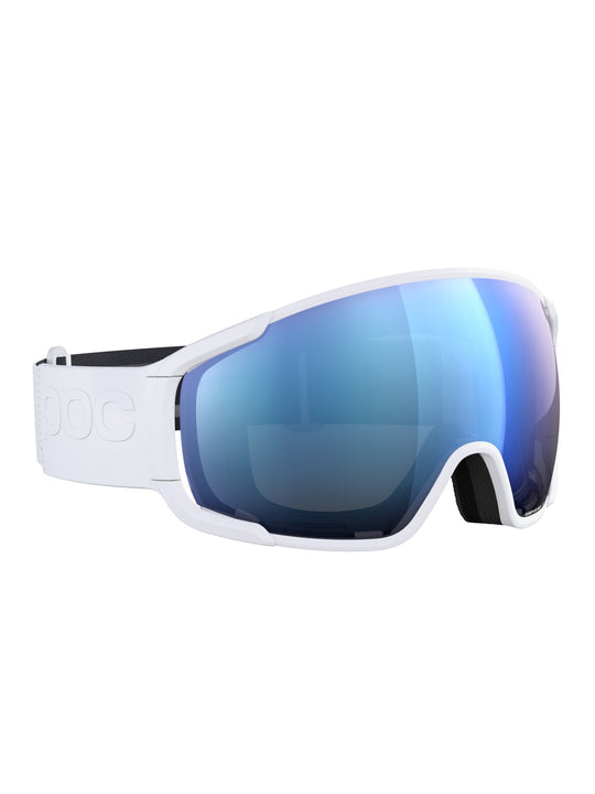 Załaduj obraz do przeglądarki galerii, Gogle narciarskie POC Zonula Wide Fit - Hyd. White/Pt. Sunny Blue
