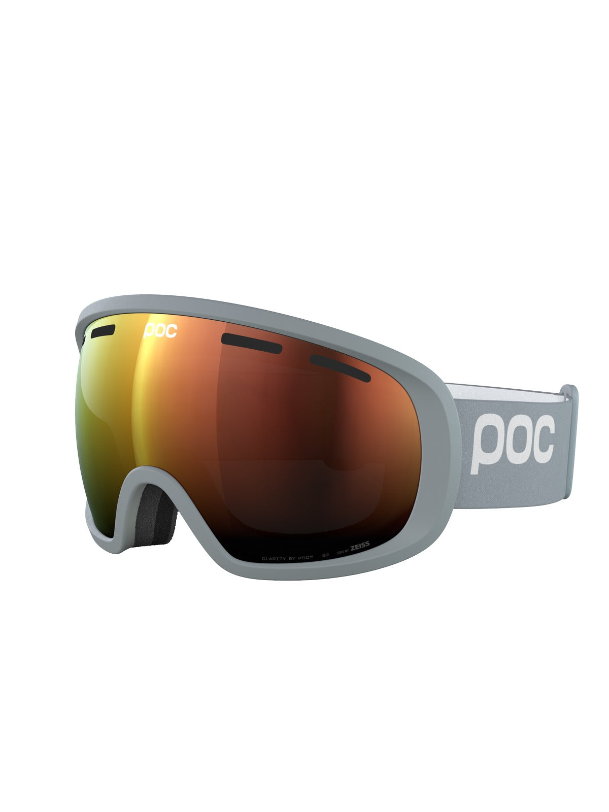 Gogle narciarskie POC Fovea - Granite Grey/Partly Sunny Orange