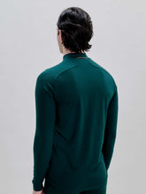 Załaduj obraz do przeglądarki galerii, Koszulka termoaktywna POC M's Layer Merino Mock Neck Jersey - Pargasite Green
