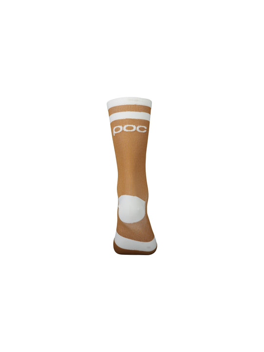 Załaduj obraz do przeglądarki galerii, Skarpety rowerowe POC LURE MTB Sock Long - Arag. Brown/Hydr. White - poc warszawa
