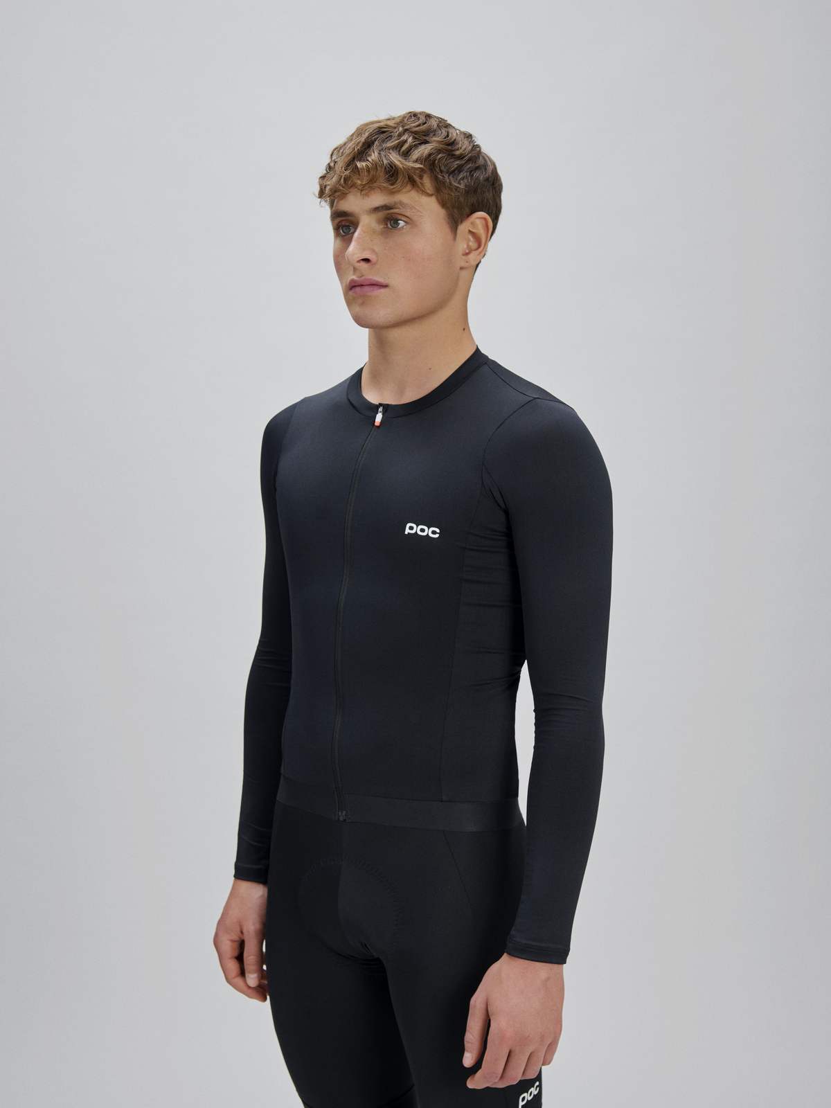 Koszulka rowerowa POC M's Cadence L/S Jersey - Ur. Black