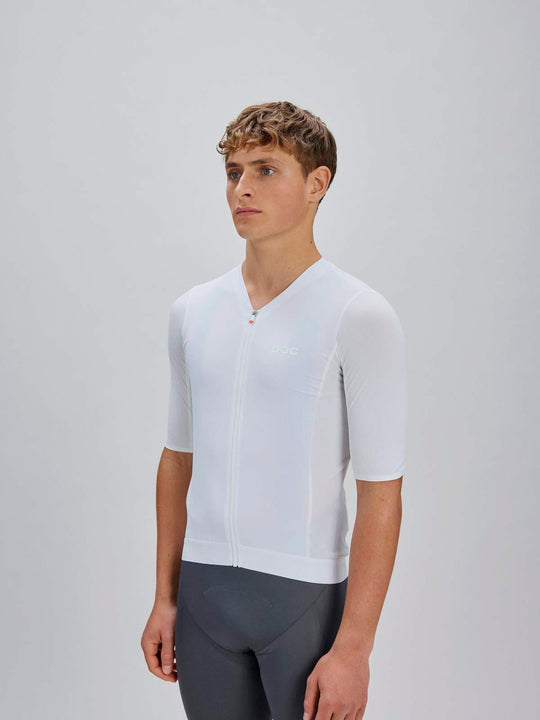 Załaduj obraz do przeglądarki galerii, Koszulka rowerowa POC M's Raceday S/S Jersey - Hyd. White
