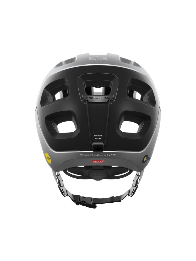 Kask rowerowy POC Tectal Race MIPS - Arg. Silver/Ur. Black Matt